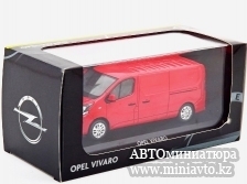 Автоминиатюра модели - Opel Vivaro Van red i-Scale