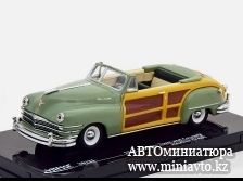 Автоминиатюра модели - Chrysler Town and County Convertible, heather green, 1947 Vitesse