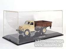 Автоминиатюра модели - ГАЗ-51А бортовой, беж/коричневый 1:43 DiP Models
