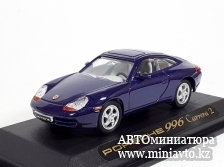 Автоминиатюра модели - PORSCHE 996 Carrera 2, blue Yat Ming