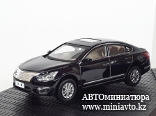 Автоминиатюра модели - Nissan Teana 2013 darkblue 1:43 Paudi Models