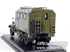 Автоминиатюра модели - ЗиЛ-157 кунг МТО-АТ Хаки 1:43 SSM