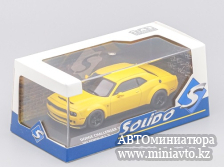 Автоминиатюра модели - Dodge Challenger SRT Demon 2018 Yellow 1:43 Solido