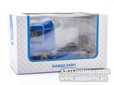 Автоминиатюра модели - КАМАЗ-54901 седельный тягач синий 1:43 ПАО КАМАЗ