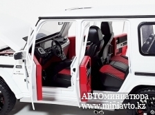 Автоминиатюра модели - Mercedes-Benz AMG G63 White 1:18 CPM junior series