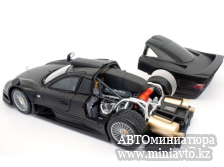 Автоминиатюра модели - Mercedes-Benz CLK GTR Street Version, Matte Black 1:18 Maisto