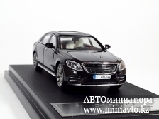 Автоминиатюра модели - Mercedes Benz S450 W222 Black 1:64 Master 