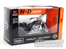 Автоминиатюра модели - Harley-Davidson FLSTS Heritage Softail Springer 1999 black 1:18 Maisto