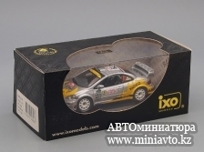 Автоминиатюра модели - PEUGEOT 307 WRC 63 O.Burri-C.Hofmann Rally Monte Carlo 2006, silver IXO