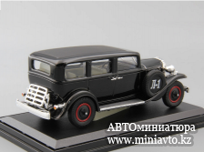 Автоминиатюра модели - Ленинград-1 (Л-1)  чёрный (в боксе) Наш Автопром