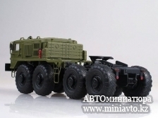 Автоминиатюра модели - МАЗ-537 седельный  тягач хаки  SSM