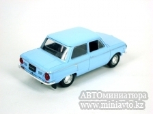 Автоминиатюра модели - ЗАЗ-966 "Запорожец", голубой  1966-72  De Agostini - Автолегенды СССР