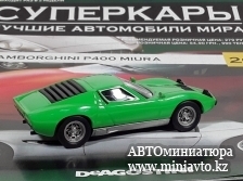 Автоминиатюра модели - LAMBORGHINI P400 Miura, green Суперкары DeAgostini