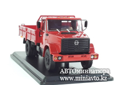 Автоминиатюра модели - ЗИЛ-4331 бортовой бордовый 1:43 SSM