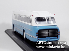 Автоминиатюра модели - Икарус-55, бело/синий ClassicBus