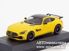 Автоминиатюра модели - Mercedes AMG GT R, yellow met., 2018 Premium X