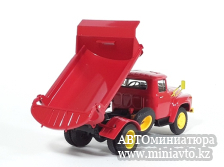 Автоминиатюра модели - ЗиЛ-ММЗ-555 самосвал (ранняя облицовка) красный Автоистория