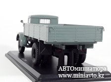 Автоминиатюра модели - МАЗ-200 бортовой серый 1:43 SSM