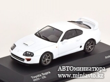Автоминиатюра модели - Тoyota Supra MK4 2001 white 1:43 Solido