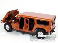 Автоминиатюра модели - Hummer H1  Orange  1:18 Maisto