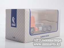 Автоминиатюра модели - КАМАЗ-65206 седельный тягач,оранжевый ПАО КАМАЗ