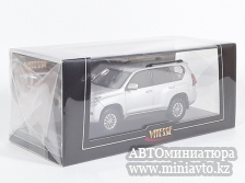 Автоминиатюра модели - TOYOTA Land Cruiser Prado 2018 Silver 1:43 Vitesse