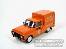 Автоминиатюра модели - ИЖ-2715, Ремонт бытовой техники, оранжевый   DeAgostini (Автомобиль на службе)