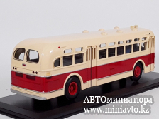 Автоминиатюра модели - Автобус городской ЗиС-154 жёлто-красный Classic Bus