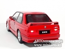 Автоминиатюра модели - BMW M3 E30 red 1:24 CPM junior series