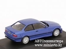 Автоминиатюра модели - BMW M3 E36 Coupe 1999 blue 1:43 Solido