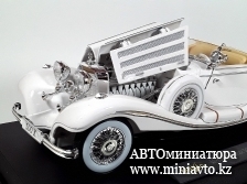 Автоминиатюра модели - Mercedes 500K Roadster 1936 White 1:18 Maisto