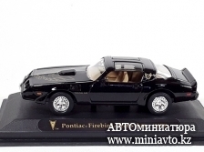 Автоминиатюра модели - PONTIAC Firebird Trans Am (1979), black Yat Ming