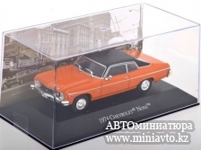 Автоминиатюра модели - Chevrolet Nova 1974 orange/matt-black  1:43 Altaya - American Cars