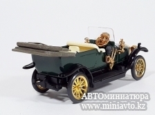 Автоминиатюра модели - Руссо-Балт С24-40 Торпедо кабриолет тёмнозелёный Саратов СССР