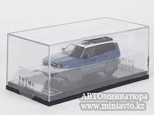Автоминиатюра модели - Toyota Land Cruiser Prado 250 blue/white 1:64 GCD