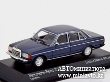 Автоминиатюра модели - Mercedes 230E (W123), dark blue met., 1982 Minichamps