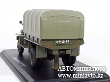 Автоминиатюра модели - CHEVROLET G7117 бортовой с тентом (с лебёдкой) хаки 1:43 SSM
