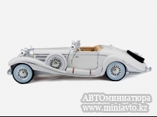 Автоминиатюра модели - Mercedes 500K Specialroadster 1936 white  1:18 Maisto