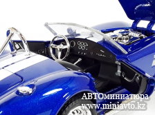 Автоминиатюра модели - SHELBY Cobra 427S/C 1965 blue 1:24 CPM junior series