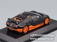 Автоминиатюра модели - BUGATTI Veyron 16.4 Super Sport 2010 Black/Orange Altaya