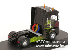 Автоминиатюра модели - Renault AE 500 Magnum Green Mamba 1991 black 1:43 Hachette trucks