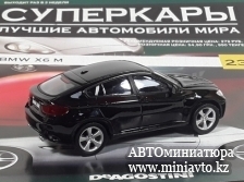 Автоминиатюра модели - BMW X6 M, black Суперкары DeAgostini