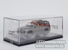 Автоминиатюра модели - Toyota Land Cruiser LC 300 grey 1:64 GCD