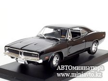 Автоминиатюра модели - Dodge Charger R/T 1969 Black 1:18 Maisto