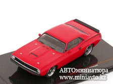 Автоминиатюра модели - Plymouth Barracuda 1970 red/black 1:43 Ixo
