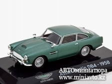 Автоминиатюра модели - Aston Martin DB4 1958 greenmetallic Altaya