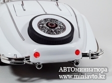 Автоминиатюра модели - Mercedes 500K Roadster  White 1:18 CPM junior series