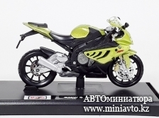 Автоминиатюра модели - BMW S1000 RR Green 1:18 Maisto