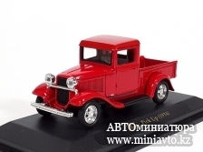 Автоминиатюра модели - FORD Pick Up (1934), red Yat Ming