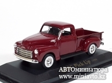 Автоминиатюра модели - GMC Pick Up (1950), dark red Yat Ming